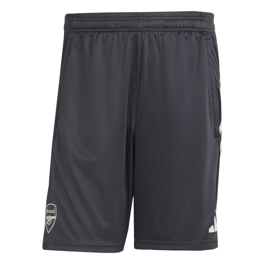 Arsenal Training Shorts Tiro 25 EU - Dark Grey/Collegiate Burgundy - Men's-SoccerKits Hub | Buy Soccer Jerseys Online